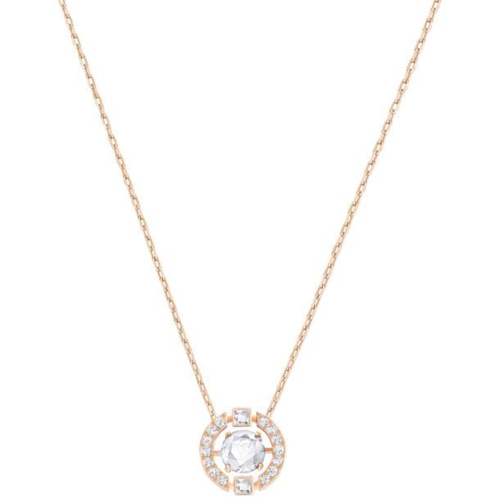 Swarovski Sparkling Dance 18k ROSE GOLD Necklaces